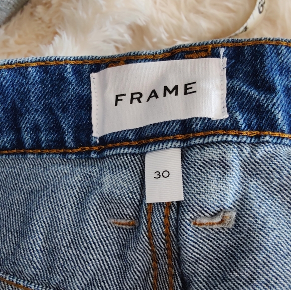 FRAME Le High N Tight Wide Leg Jeans Stearnlee NWT $260 Size 30 - Picture 9 of 11